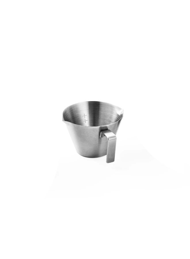 MHW-3BOMBER Stainless Steel Measuring Cup Double Spout, Silver – 100 ml Espresso & Coffee Shot Cup, Dual Spout, 304 Stainless Steel, Precision Markings - Image 2